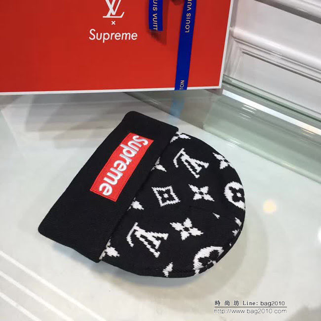 Supreme*LV聯名 經典原單 針織羊毛帽 LLWJ6609